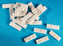 VOICE/DATA ICON (2-SIDED) FOR KEYSTONE JACKS AND PATCH PANELS VOICE/DATA ICON (2-SIDED) FOR KEYSTONE JACKS AND PATCH PANELS