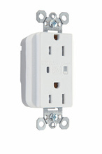 PlugTail® Tamper-Resistant Surge Protective Duplex Receptacle, White PlugTail® Tamper-Resistant Surge Protective Duplex Receptacle, White