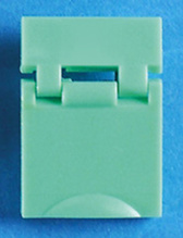 Colored Designation Shutters cover unoccupied ports (package of 100) Colored Designation Shutters cover unoccupied ports (package of 100)