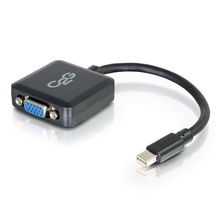8in Mini DisplayPort™ Male to VGA Female Active Adapter Converter (TAA Compliant) - Black 8in Mini DisplayPort™ Male to VGA Female Active Adapter Converter (TAA Compliant) - Black