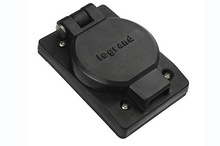 Turnlok® 30A, 3Ф480V Watertight Single Receptacle, Black Turnlok® 30A, 3Ф480V Watertight Single Receptacle, Black
