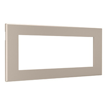 Furniture Power Replacement Bezel for Basic Power Unit- Nickel Furniture Power Replacement Bezel for Basic Power Unit- Nickel