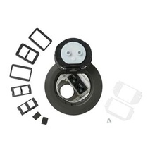 4AT Prewired Dual Service Controlled Receptacle Evolution™ Poke-Thru Device-Gray 4AT Prewired Dual Service Controlled Receptacle Evolution™ Poke-Thru Device-Gray