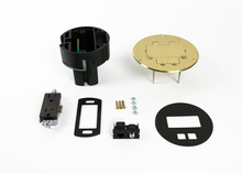 863DRGFICOM Series Dual Service Floor Box Kit 863DRGFICOM Series Dual Service Floor Box Kit