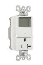 20A, 125V Heavy Duty Spec Grade Plug Load Timer Receptacle 20A, 125V Heavy Duty Spec Grade Plug Load Timer Receptacle