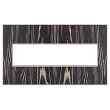 adorne® Macassar 4-Gang Screwless Wall Plate