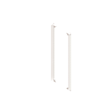 MM20 4 Post Adj Rack Rail Kit 7ft 12-24 Tapped Black Set of 2 MM20 4 Post Adj Rack Rail Kit 7ft 12-24 Tapped Black Set of 2