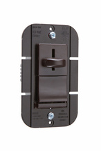 Discontinued - Discontinued - LS Series Incandescent Slide Dimmer, Brown | Sub LS603P