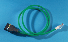 Clarity 5E 110/Mod 8 Patch Cord, Category 5e, 3'