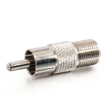 Discontinued - RCA Male to F-Type Female Video Adapter (TAA Compliant)