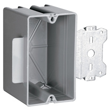 Wood and Steel Stud Bracket Box with Quick/Click Wood and Steel Stud Bracket Box with Quick/Click