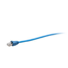 3ft (0.9m) TAA-Compliant F-Series Cat5e Snagless Shielded (STP) Network Cable - Blue