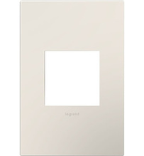 Discontinued - adorne® Satin Light Almond 1-Gang Screwless Wall Plate