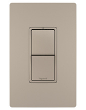 radiant® Two Single Pole/3-Way Switches, Nickel
