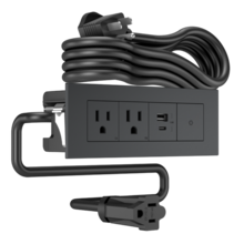 dash Furniture Power Center, 2 Outlet, 1 USB, and 1 Switch, Graphite dash Furniture Power Center, 2 Outlet, 1 USB, and 1 Switch, Graphite