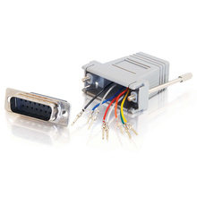 RJ45 to DB15 Male Modular Adapter RJ45 to DB15 Male Modular Adapter