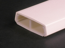 Wiremold 2300 Series Divided Raceway Base and Cover, Ivory Wiremold 2300 Series Divided Raceway Base and Cover, Ivory