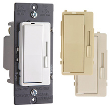 Discontinued - Discontinued - Harmony® Tru-Universal Dimmer with 3 Interchangeable Face Colors