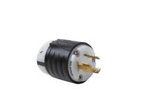 20A NEMA Plug L920 - Black Back, White Front Body 20A NEMA Plug L920 - Black Back, White Front Body