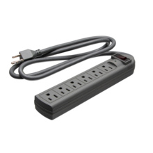 6-Outlet Power Strip with Surge Suppressor 6-Outlet Power Strip with Surge Suppressor