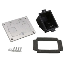 Omnibox® Rectangular Aluminum Communications Cover Plate Omnibox® Rectangular Aluminum Communications Cover Plate