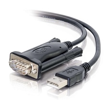 5ft (1.5m) USB to DB9 Male Serial RS232 Adapter Cable 5ft (1.5m) USB to DB9 Male Serial RS232 Adapter Cable