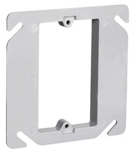 Single Gang Cover for 4-inch Square Box Single Gang Cover for 4-inch Square Box