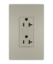 radiant® Spec Grade 20A Tamper-Resistant Receptacle, Nickel radiant® Spec Grade 20A Tamper-Resistant Receptacle, Nickel