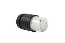 30A NEMA L930 Connector - Black Back, White Front Body 30A NEMA L930 Connector - Black Back, White Front Body
