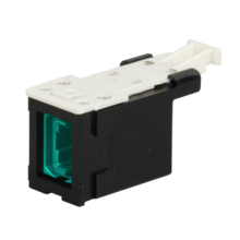 HDFM Fiber Module, MTP, Aqua, Black Housing HDFM Fiber Module, MTP, Aqua, Black Housing