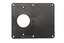 2-Gang 1.56-in Opening and 1 Blank Cover Plate, Black 2-Gang 1.56-in Opening and 1 Blank Cover Plate, Black