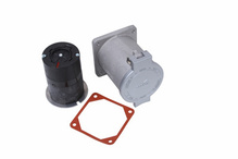 Discontinued - Discontinued - 60A Power Interrupting Receptacle, Diecast with Lift Lid Enclosure