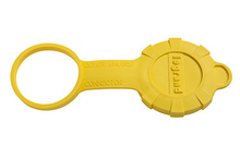 SteriGuard™ Antimicrobial Female Watertight Cap for 20A Locking Devices, Yellow SteriGuard™ Antimicrobial Female Watertight Cap for 20A Locking Devices, Yellow
