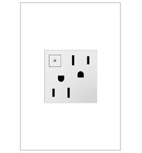 adorne® 15A Energy-Saving On/Off Outlet, White adorne® 15A Energy-Saving On/Off Outlet, White