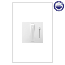 adorne® Whisper® Tru-Universal Dimmer, White, with Microban® adorne® Whisper® Tru-Universal Dimmer, White, with Microban®
