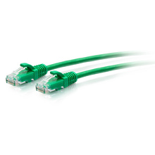 15ft (4.5m) Cat6a Snagless Unshielded (UTP) Slim Ethernet Network Patch Cable - Green 15ft (4.5m) Cat6a Snagless Unshielded (UTP) Slim Ethernet Network Patch Cable - Green