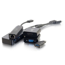 USB-C to HDMI®, VGA, Ethernet, or USB-A Essential Adapter Kit USB-C to HDMI®, VGA, Ethernet, or USB-A Essential Adapter Kit