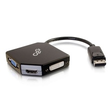 DisplayPort to HDMI, VGA, or DVI Adapter Converter DisplayPort to HDMI, VGA, or DVI Adapter Converter