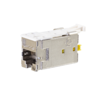 Clarity Shielded High Density Jack (HDJS) CAT6A, T568A/B Clarity Shielded High Density Jack (HDJS) CAT6A, T568A/B