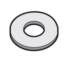 1/2'' Flat Washer-Painted (100 Pcs) 1/2'' Flat Washer-Painted (100 Pcs)