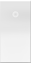 adorne® Paddle Switch, Half-Size, White, with Microban® adorne® Paddle Switch, Half-Size, White, with Microban®
