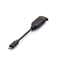 Discontinued - Micro HDMI® to HDMI® Dongle Adapter Converter for AV Adapter Ring