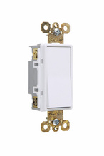 Discontinued - Specification Grade Decorator Switch, White