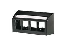TRACJACK FURNITURE PLATE, BLACK, T569A OPENING TRACJACK FURNITURE PLATE, BLACK, T569A OPENING