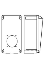 Pin & Sleeve Watertight 32A Non-Metallid Back Box Pin & Sleeve Watertight 32A Non-Metallid Back Box