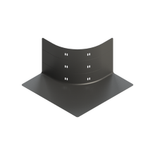 Radt9012 Radius Shield - 12'' Rad Black Plastic [945119]