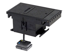 Exterior Box Cover Assembly, Single NEMA L6-30R Locking Receptacle, Black (COVER ONLY) Exterior Box Cover Assembly, Single NEMA L6-30R Locking Receptacle, Black (COVER ONLY)