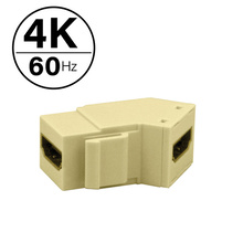 4k HDMI™ Keystone Insert, Ivory 4k HDMI™ Keystone Insert, Ivory