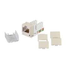 Cat6 RJ45 UTP Keystone Jack - Ivory Cat6 RJ45 UTP Keystone Jack - Ivory