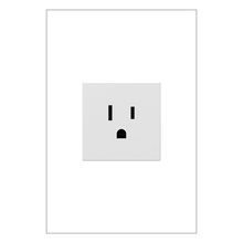 adorne® 15A Single Tamper-Resistant Outlet, White adorne® 15A Single Tamper-Resistant Outlet, White